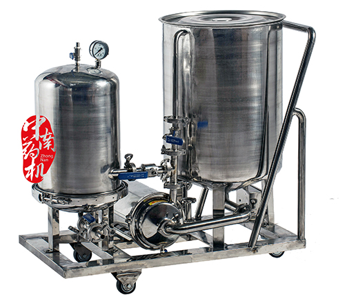 GL-0.4型移動(dòng)式口服液過(guò)濾機(jī)